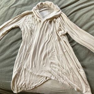 White yoga sweater Athleta